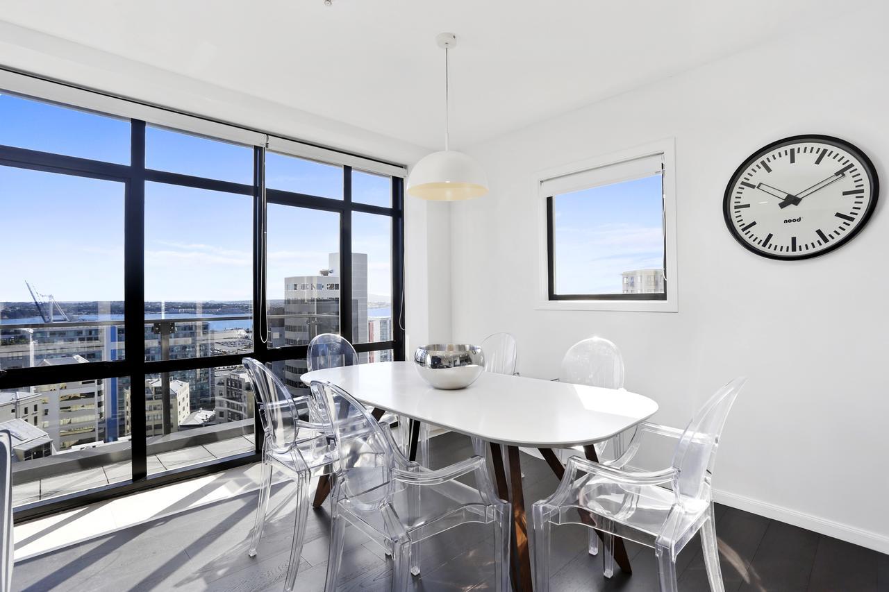 Central 12Th Floor Apt With City & Harbour Views Auckland Exterior foto